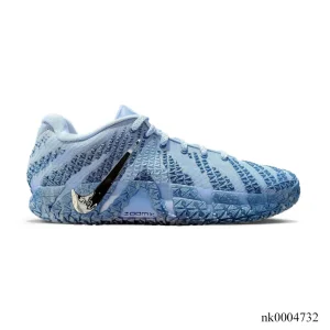 Ja 3 Cobalt Bliss Metallic Silver Shoes Sneakers - nk0004732