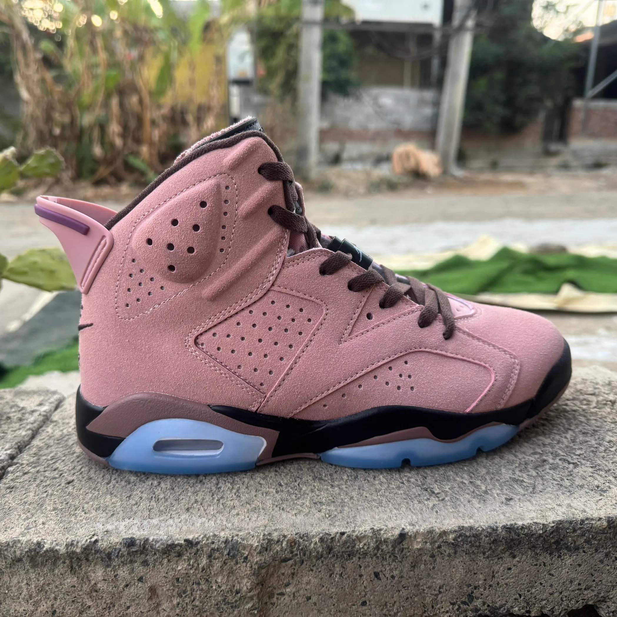 A Ma Maniere x AJ 6 SP Black Smokey Mauve Shoes Sneakers - nk0004756 - Image 3