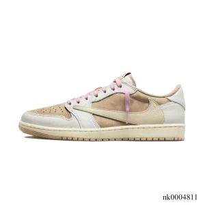 Alternative view of Travis Scott x AJ 1 Low OG Brown Shy Shoes Sneakers – nk0004811