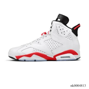 Alternative view of AJ 6 White Infrared Shoes Sneakers- nk0004813