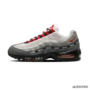 Alternative view of AM 95 SP x Undefeated Geo Tokyo Bright Crimson Shoes Sneakers - nk0004959
