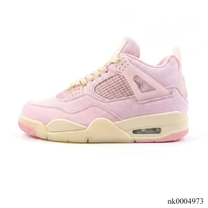 Alternative view of AJ 4 Pearl Pink Iced Carmine Shoes Sneakers - nk0004973