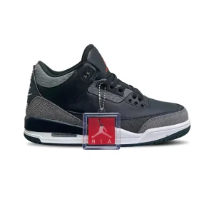 Levi’s x AJ 3 Black Denim Shoes Sneakers – nk0005001