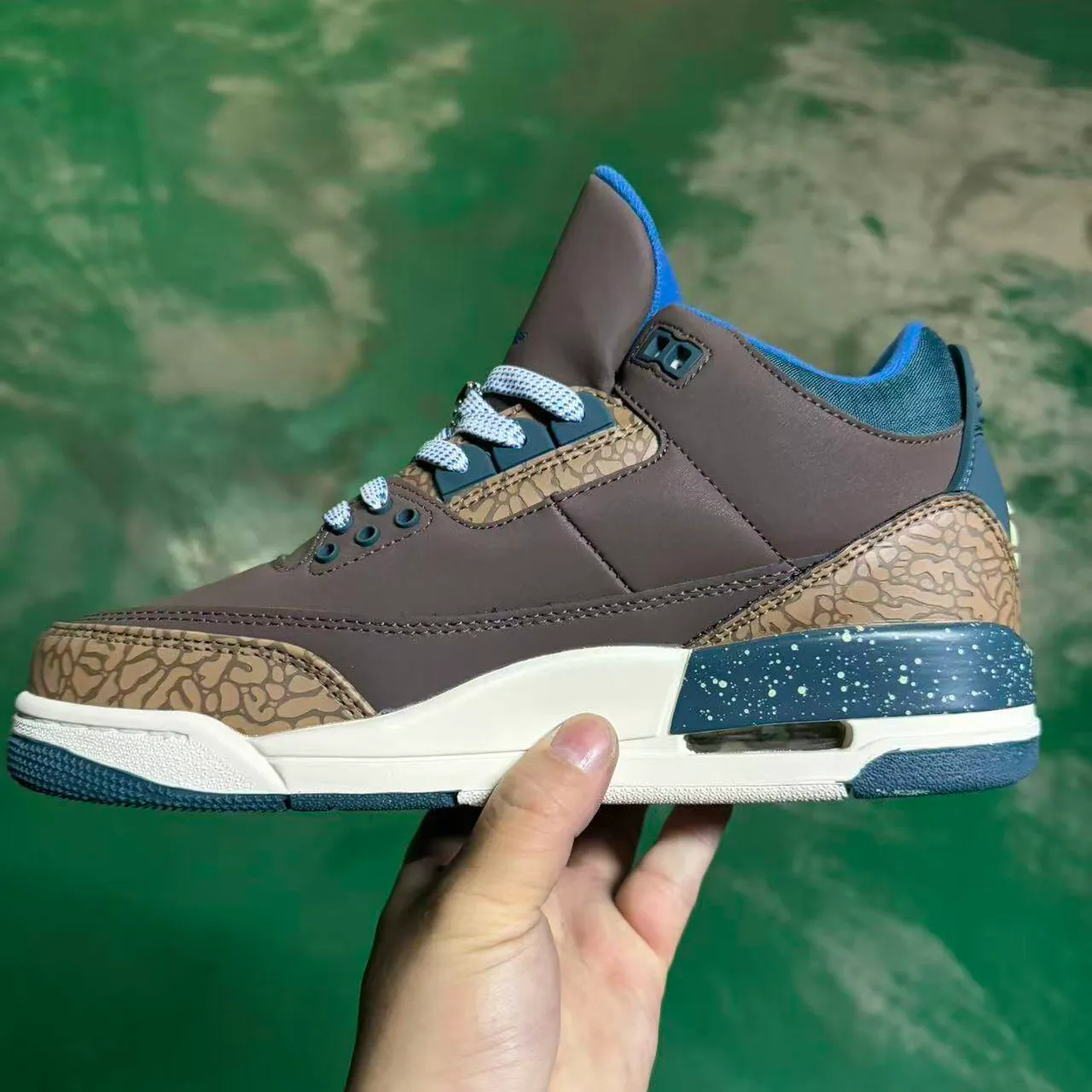 AJ 3 Retro Olive Grey Shoes Sneakers – nk0005037 - Image 5