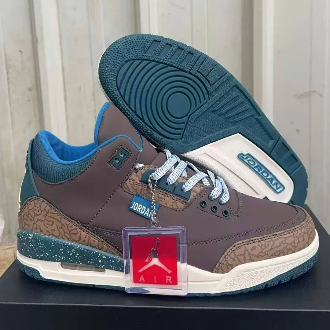 AJ 3 Retro Olive Grey Shoes Sneakers – nk0005037 - Image 6