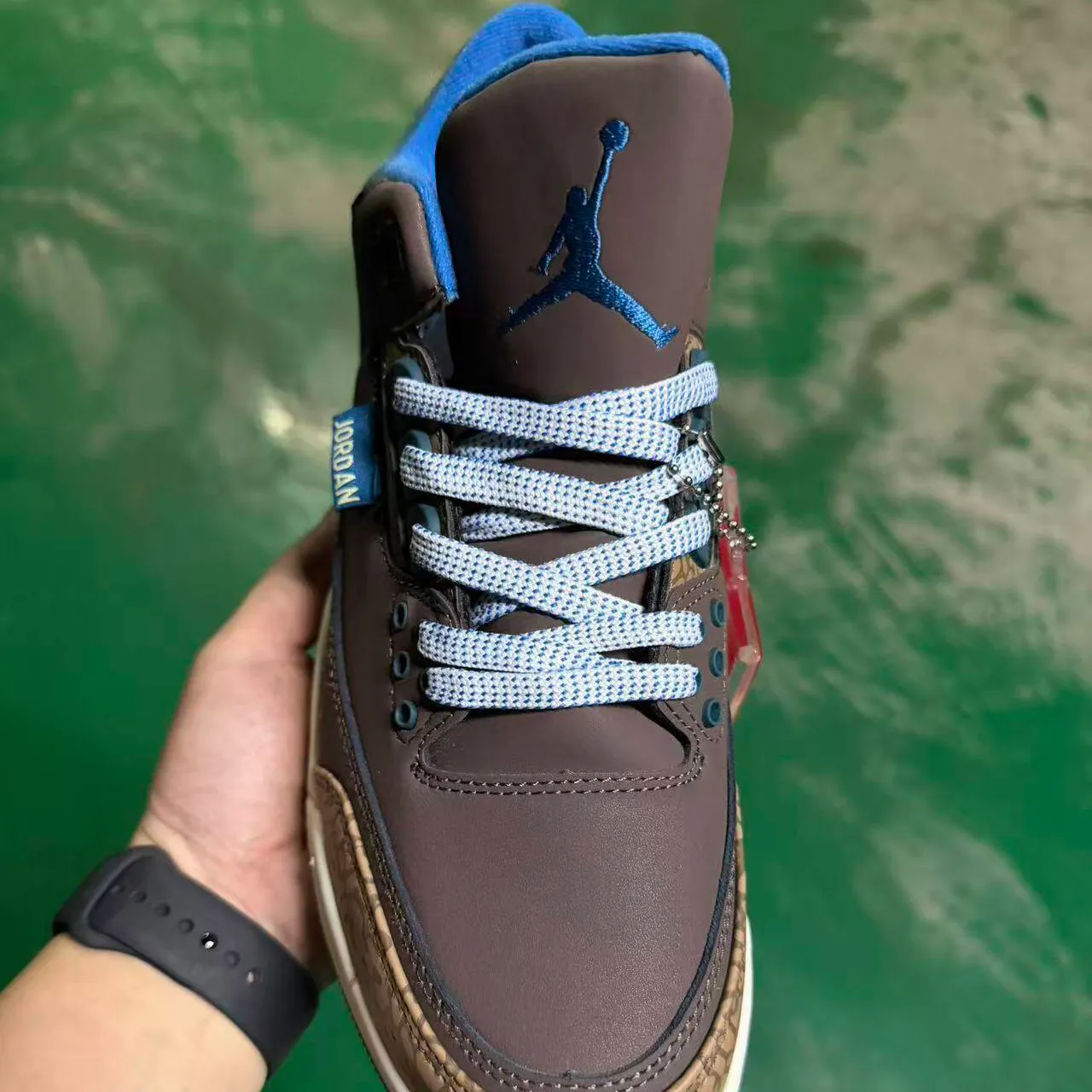 AJ 3 Retro Olive Grey Shoes Sneakers – nk0005037 - Image 8