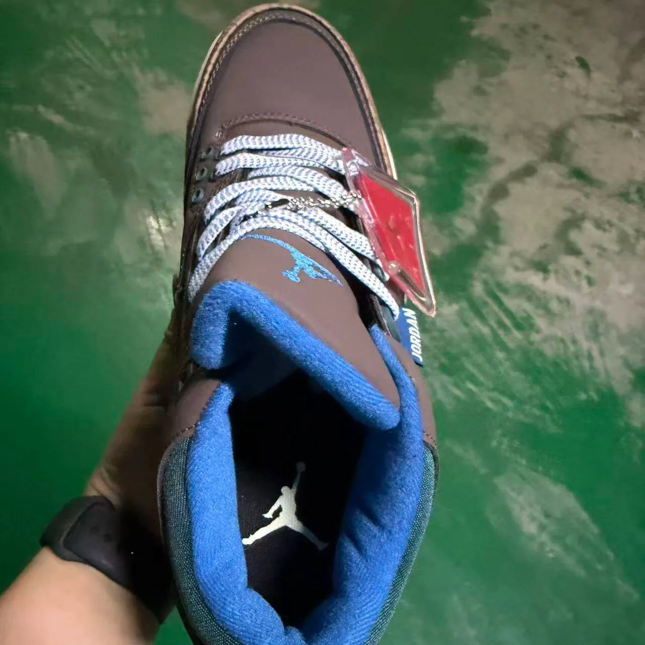 AJ 3 Retro Olive Grey Shoes Sneakers – nk0005037 - Image 3