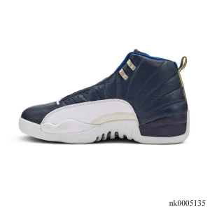 Alternative view of AJ 12 OG Obsidian Shoes Sneakers - nk0005135