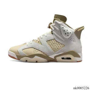 Alternative view of AJ 6 “Sail/Neutral Olive” Shoes Sneakers - nk0005226