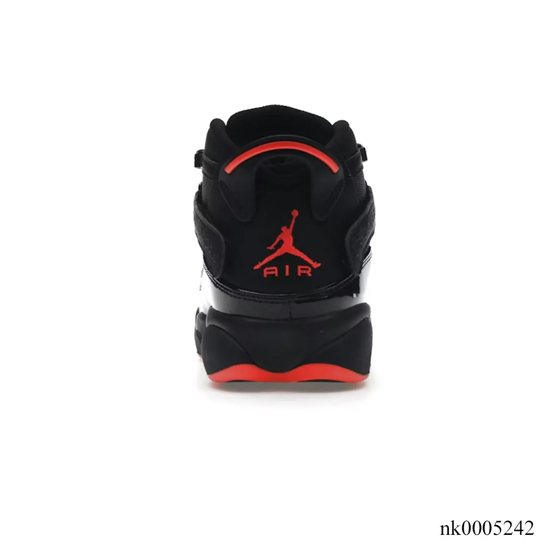 AJ 6 Rings Black Infrared Shoes Sneakers - nk0005242 - Image 3