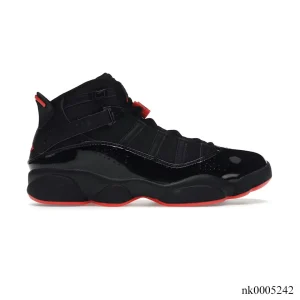 AJ 6 Rings Black Infrared Shoes Sneakers - nk0005242