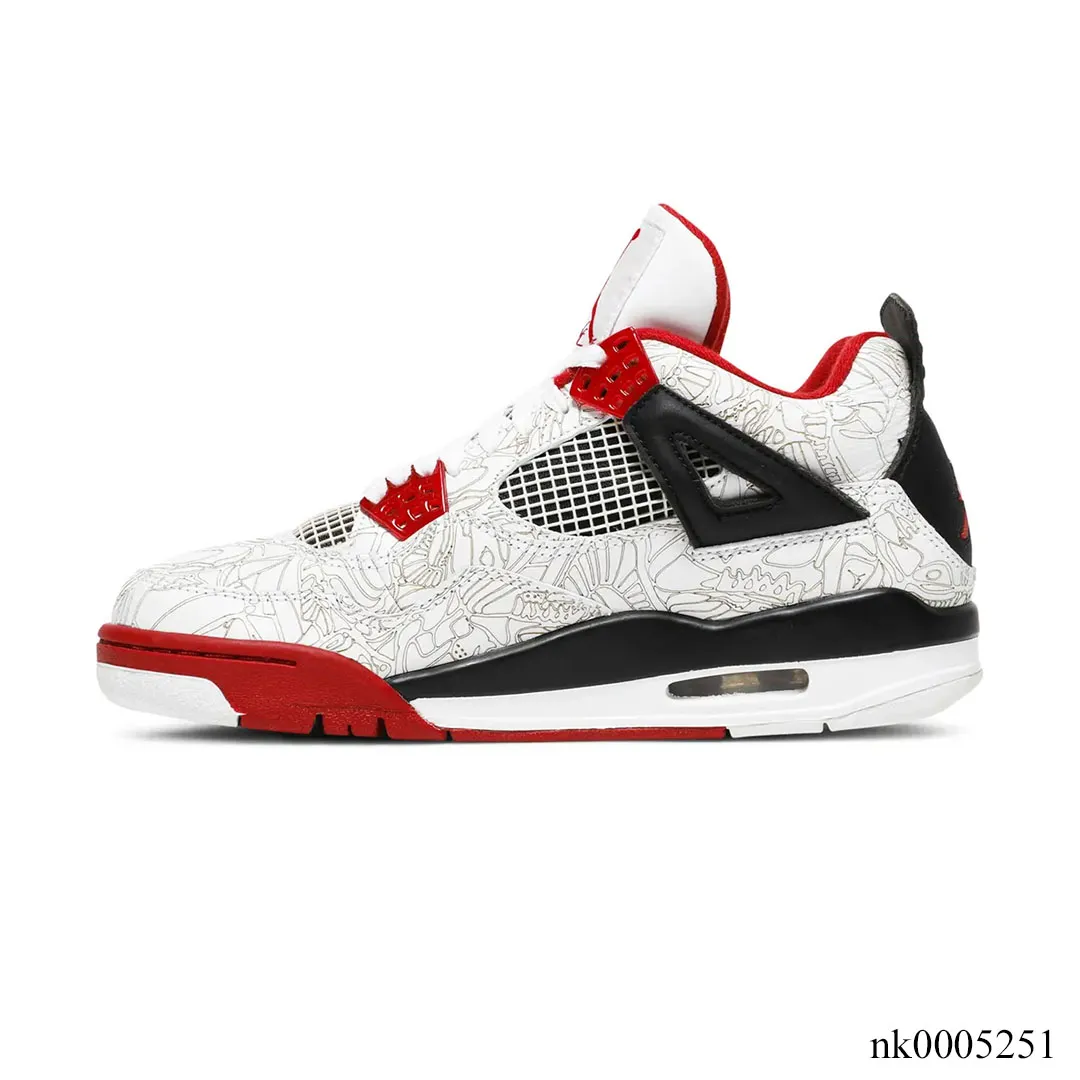 AJ 4 Retro "White Laser" Shoes Sneakers - nk0005251 - Image 2
