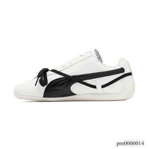 Alternative view of Rosé x PM Speedcat Premium Leather Warm White Shoes Sneakers - pm0000014