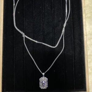 Alternative view of McQueen Engraved Skull Necklace - MC0005