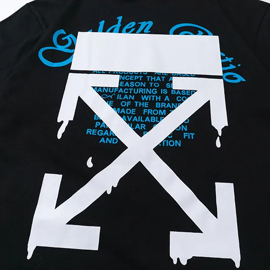 OW Dripping Arrows Slim Cotton T-Shirt - OW0011 - Image 6