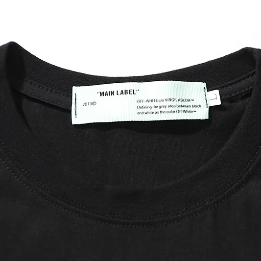 OW Co Virgil Abloh Back Arrow Cotton T-Shirt - OW0015 - Image 6