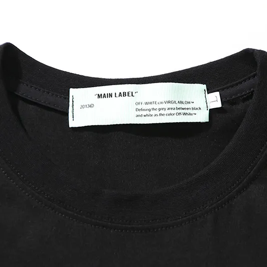 OW Co Virgil Abloh Back Arrow Cotton T-Shirt - OW0015 - Image 7