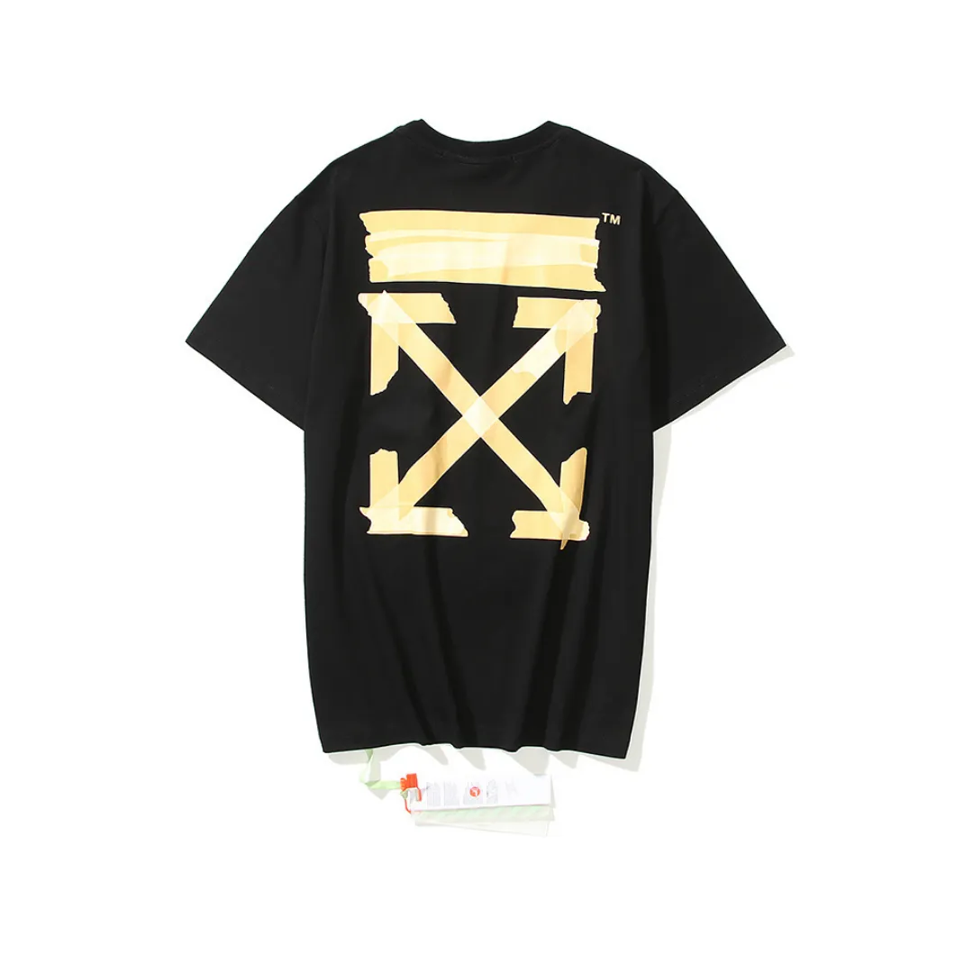 OW Tape Arrows Cotton T-Shirt - OW0016 - Image 4
