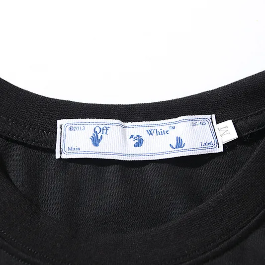 OW Logo Print Cotton T-Shirt - OW0018 - Image 9