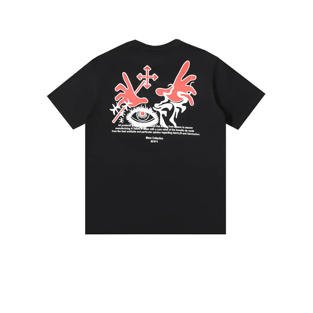 OW Wizard Eye Cotton T-Shirt - OW0019 - Image 2