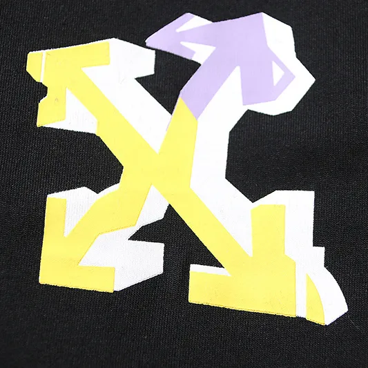 OW Co Virgil Abloh Wizard Graffiti Cotton T-Shirt - OW0020 - Image 16