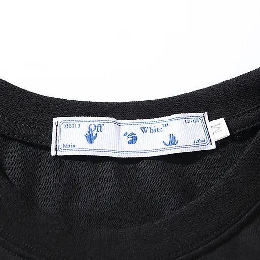 OW Co Virgil Abloh Wizard Graffiti Cotton T-Shirt - OW0020 - Image 5