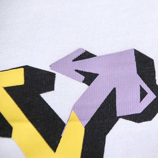 OW Co Virgil Abloh Wizard Graffiti Cotton T-Shirt - OW0020 - Image 6