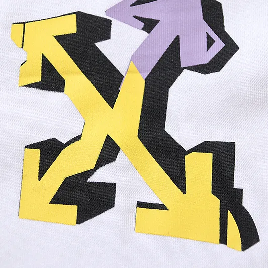 OW Co Virgil Abloh Wizard Graffiti Cotton T-Shirt - OW0020 - Image 7