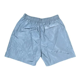 Alternative view of SI Light Blue Nylon Metal Shorts - 5 - SI0000005