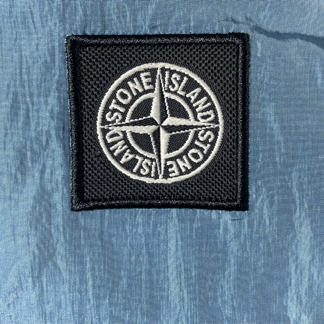 SI Light Blue Nylon Metal Shorts - 5 - SI0000005 - Image 3