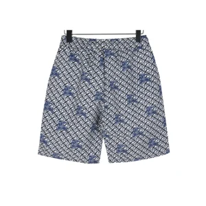 Alternative view of BUR All-Over Monogram Knight Shorts in Navy - 370 – bbr0000370