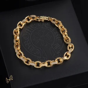 Alternative view of CH Chain Link Bracelet - CH0079