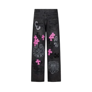 Alternative view of CH Cross Patch Jeans - CH0130
