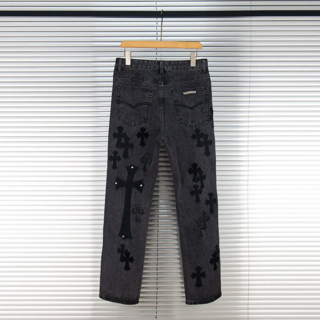 CH Cross Patch Jeans - CH0133 - Image 5