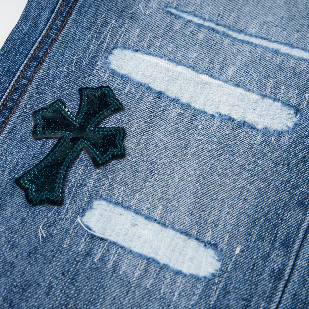 CH Cross Patch Jeans - CH0145 - Image 8