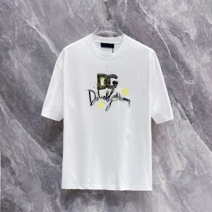 Alternative view of DG Logo-Print Cotton T-Shirt - DG0007