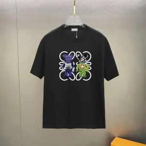 Alternative view of LW Logo-Print Cotton T-Shirt - LW0008