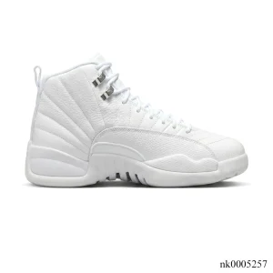 AJ 12 Retro All White Shoes Sneakers - nk0005257