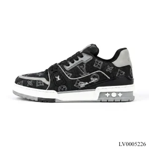 Alternative view of LV Trainer Black  Shoes Sneakers – LV0005226
