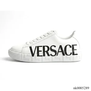 Alternative view of VS Logo Greca White Shoes Sneakers - nk0005289