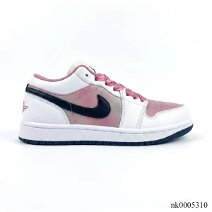 AJ 1 Low SE White Black Desert Berry Shoes Sneakers – nk0005310