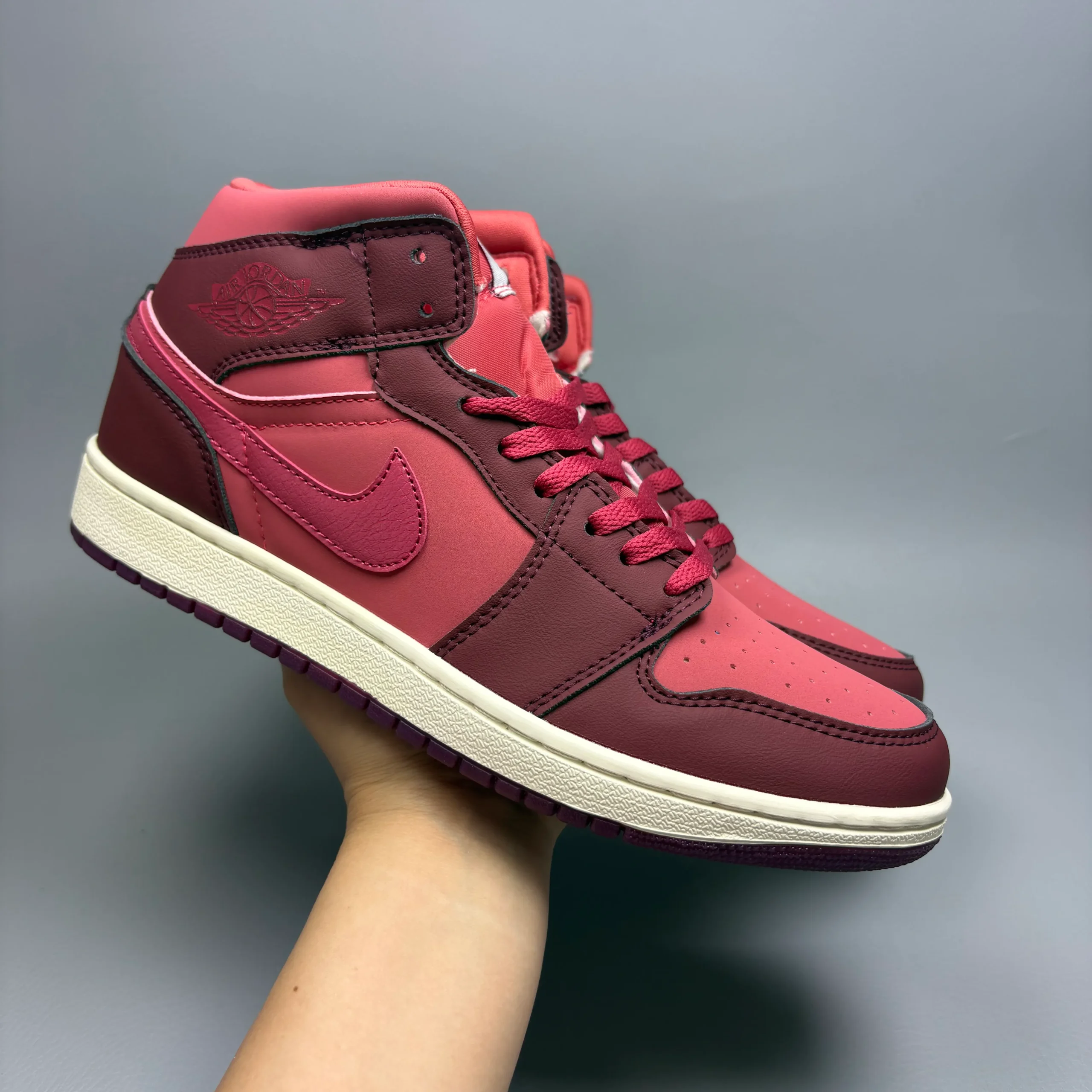 AJ 1 Mid SE 'Valentine's Day' Shoes Sneakers – nk0005313 - Image 8