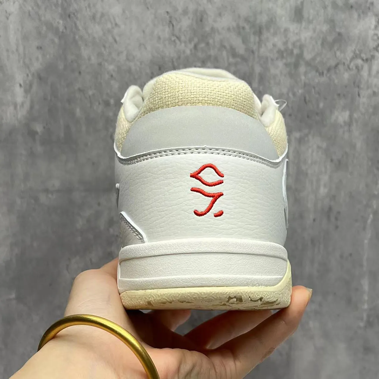 Travis Scott x AJ Jumpman Jack TR "White/Cream" Shoes Sneakers – nk0005326 - Image 7