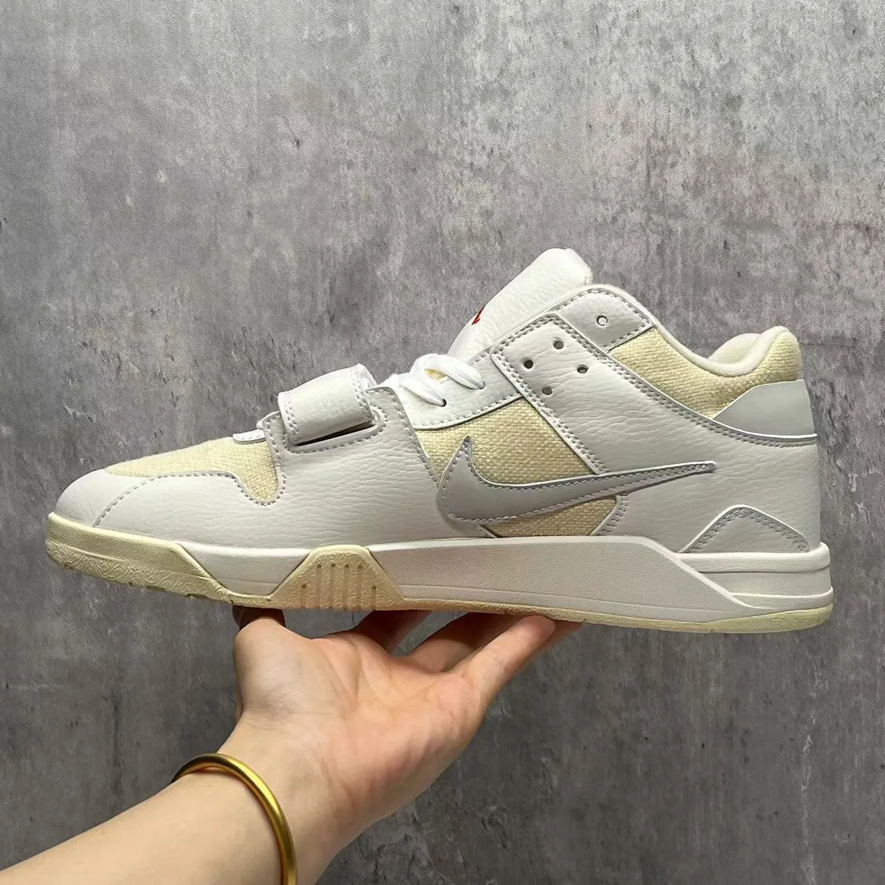 Travis Scott x AJ Jumpman Jack TR "White/Cream" Shoes Sneakers – nk0005326 - Image 8