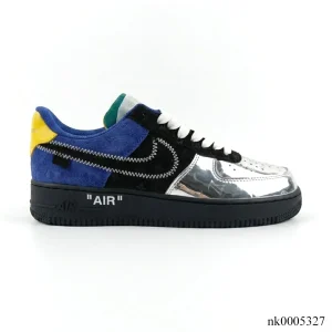 LV x AF 1 Low "Multi-Color Patchwork" Shoes Sneakers - nk0005327