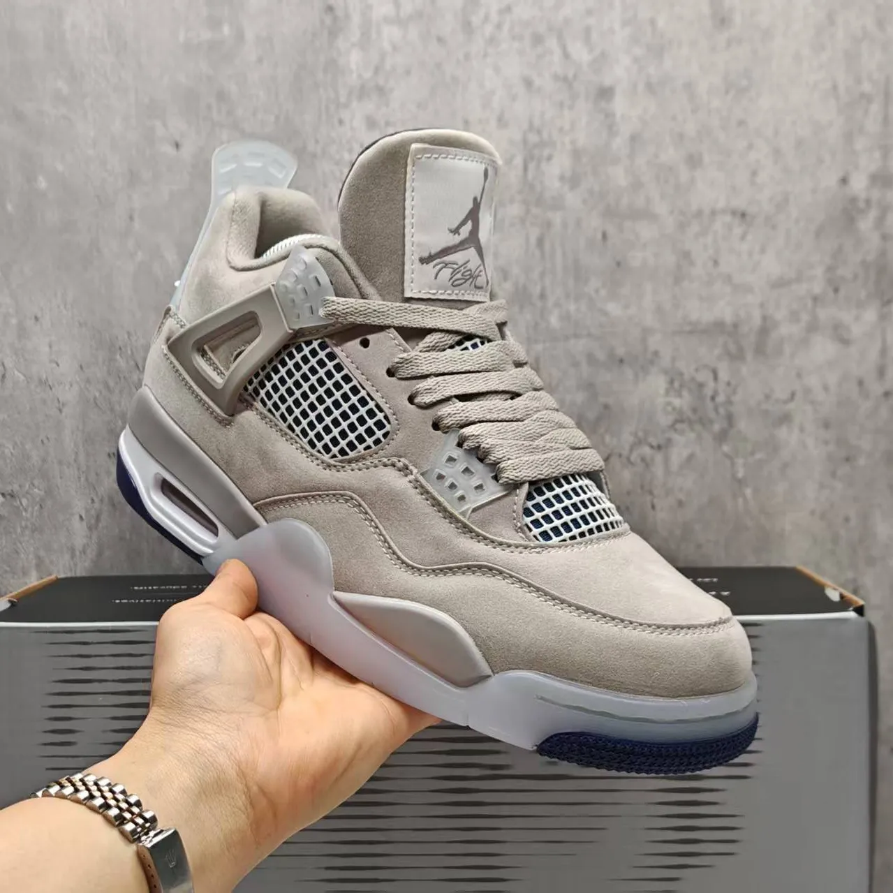 AJ 4 Retro 'Frozen Moments' Shoes Sneakers - nk0005329 - Image 4