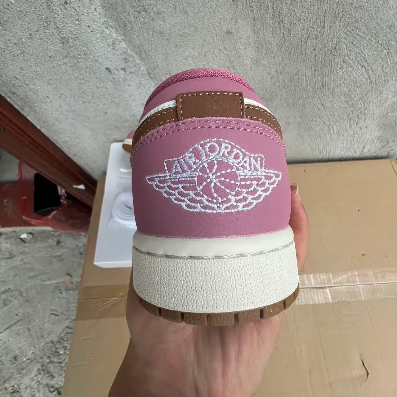 AJ 1 Low Desert Berry Shoes Sneakers - nk0002800 - Image 11