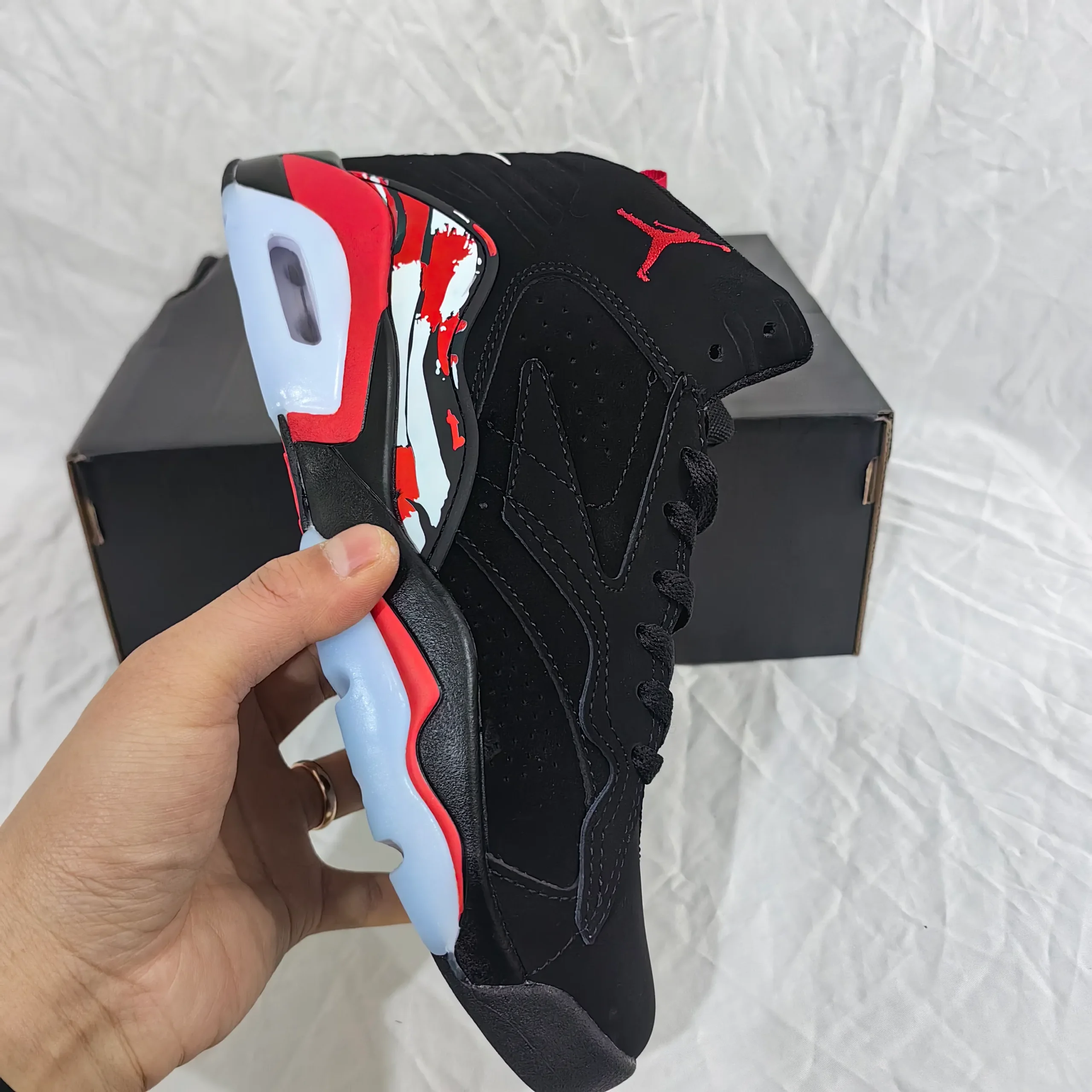 Premium AJ MVP 678 ‘Bred’ Shoes Sneakers - nk0004851 - Image 13