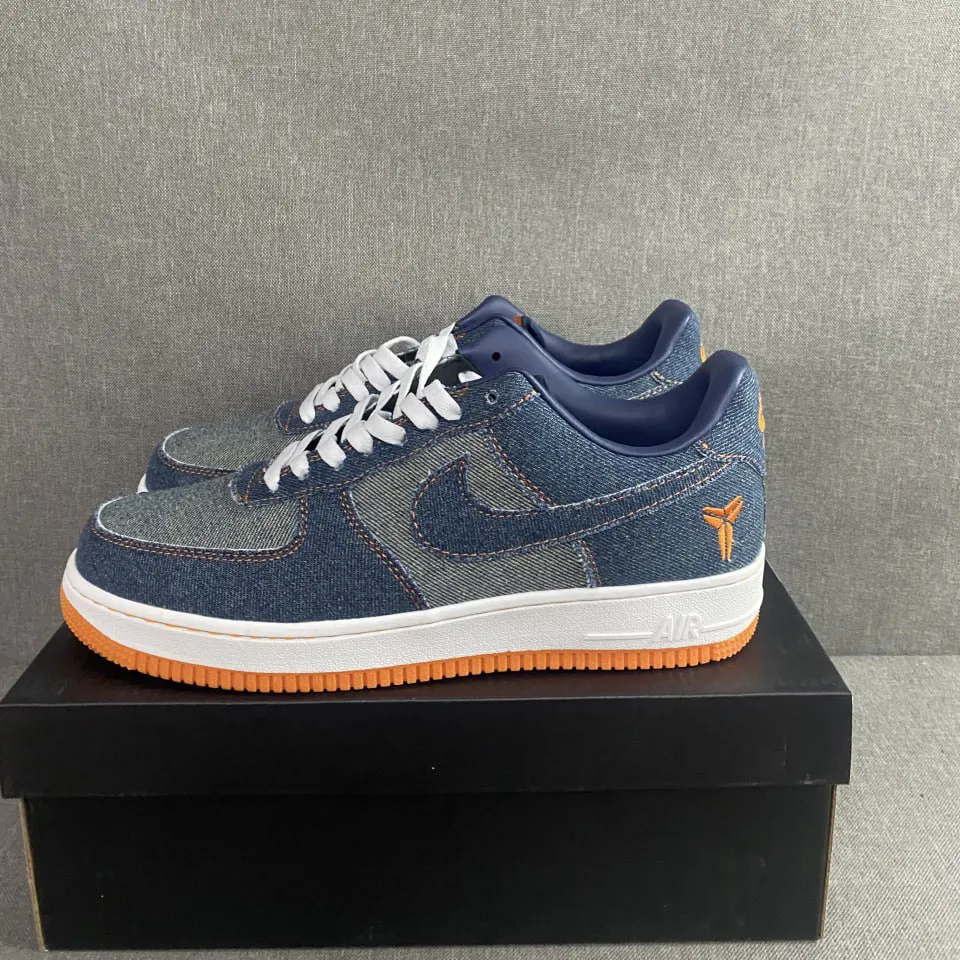 Kobe Bryant x AF 1 Low Protro Denim Shoes Sneakers - nk0005049 - Image 4