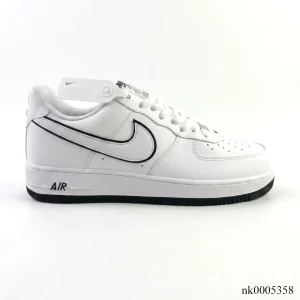 AF 1 '07 Low "White Black Outline Swoosh" Shoes Sneakers - nk0005358